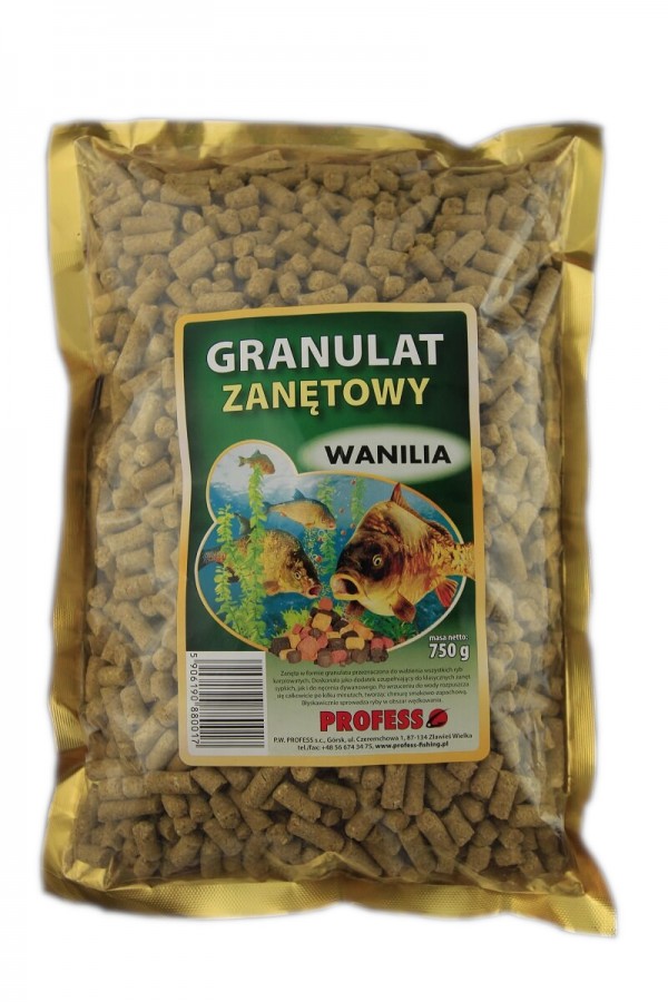 Pellet SMART (Granulat zanętowy) 0,75 kg  WANILIA