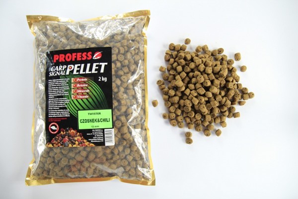 PELLET TWISTER CZOSNEK I CHILI 12 mm / 2 kg
