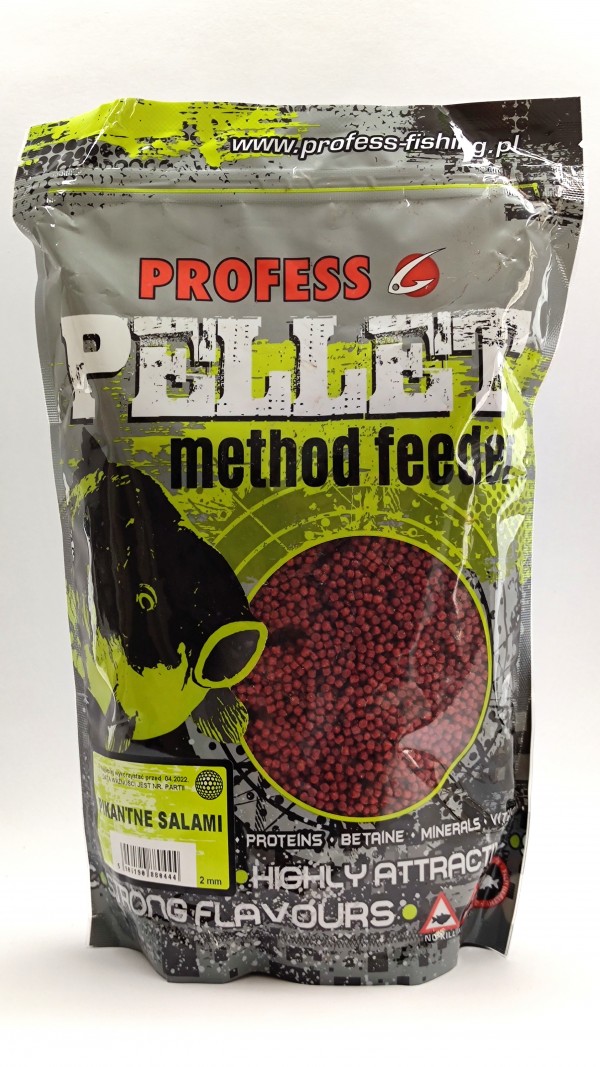 PELLET(Micro) MetFeeder PIKANTNE_SALAMI 2mm 700g