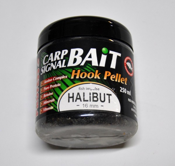 PELLET Fish Imp-HALIBUT 16mm/250 ml - HACZYKOWY