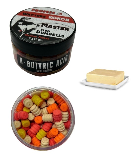 Dumbell Wafters FLUO MASTER KOKON–N-BUTYRIC ACI