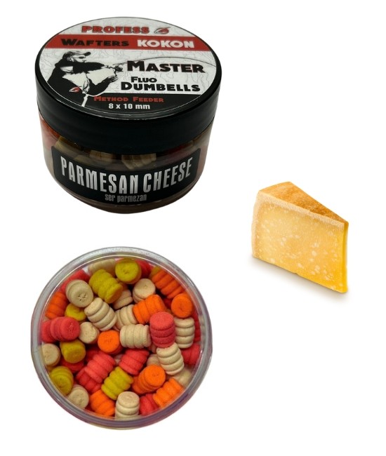 Dumbell Wafters FLUO MASTER KOKON–PARMESAN CHEES