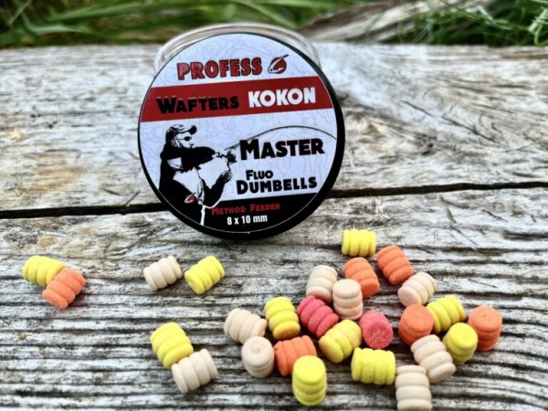 Dumbell Wafters FLUO MASTER KOKON – ROASTED HEMP 