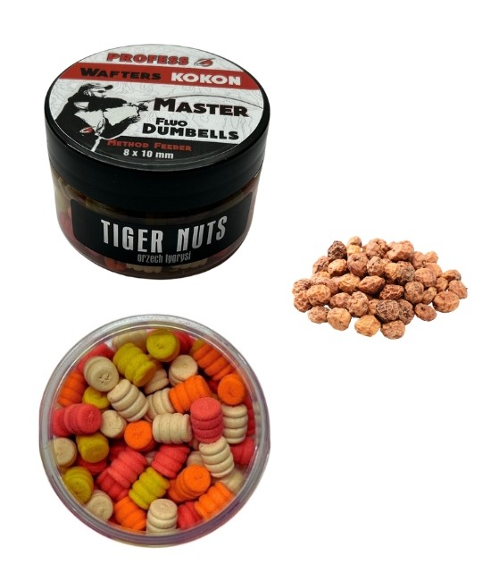 Dumbell Wafters FLUO MASTER KOKON – TIGER  NUTS