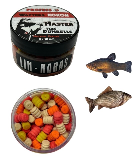 Dumbell Wafters FLUO MASTER KOKON–TENCH/LIN - KARŚ