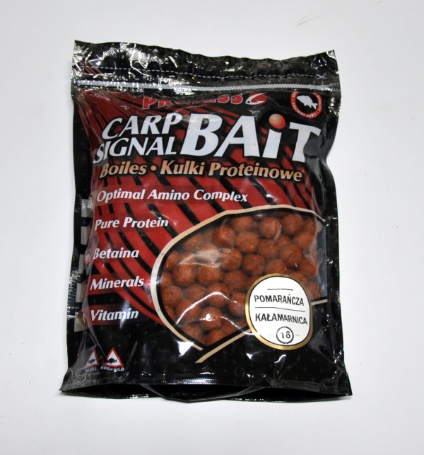 Kul.prot.zan.CARP SIGNAL 16mm 750g POMARAŃ-KAŁAMAR