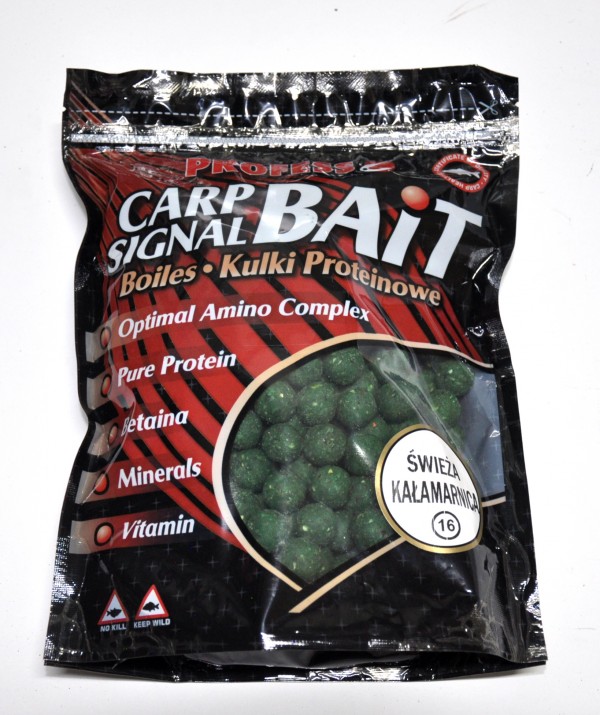 Kul.prot.zan.CARP SIGNAL 16mm 750g ŚWIEŻA KAŁAMARN
