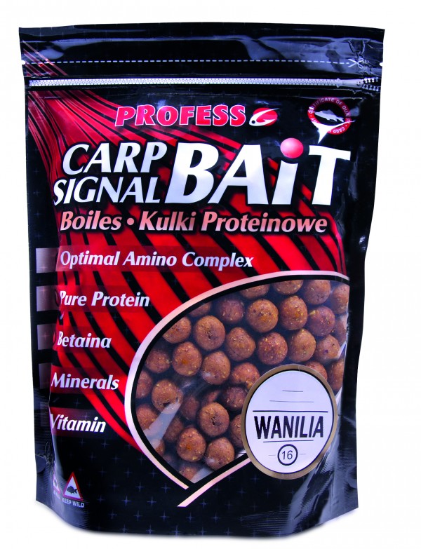Kul.prot.zan.CARP SIGNAL 16mm 750g WANILIA