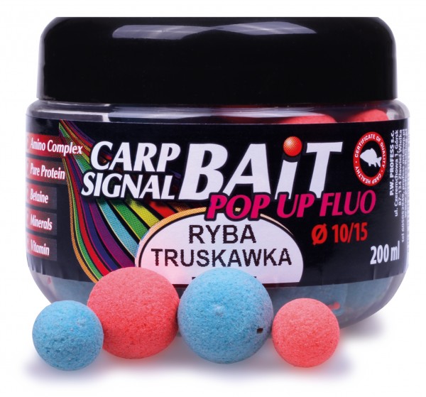 Kul.prot.hacz.POP UP FLUO 10i15/200ml RYBA-TRUSKAW