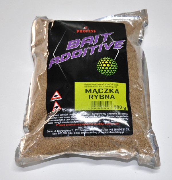 Dodatek zanętowy MĄCZKA RYBNA 0.5 kg