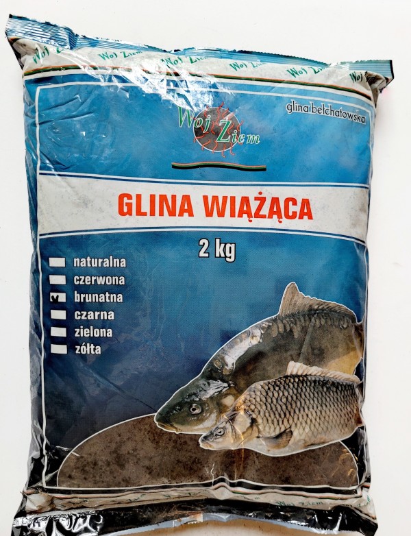 Glina wiążąca brunatna 2 kg
