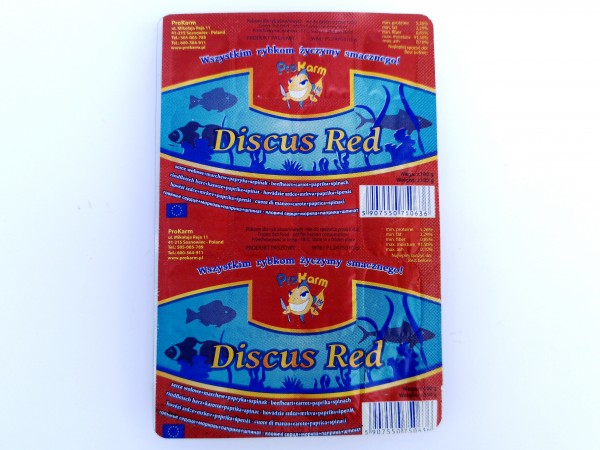 Discus Red mrożony - tabliczka 100 g
