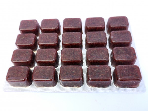 Ochotka z czosnkiem mrożona - tabliczka 100 g