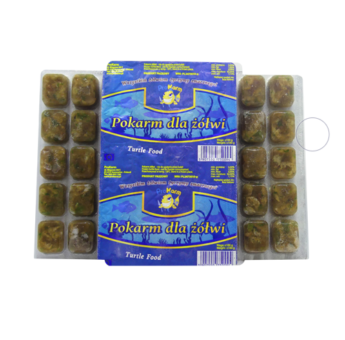 Pokarm dla Żółwi  mrożone Turtle Food-tablicz 100g