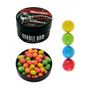 MINI Dumbell Wafters FLUO MASTER – BUBBLE GUM 6x8