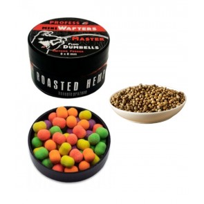 MINI Dumbell Wafters FLUO MASTER– ROASTED HEMP 