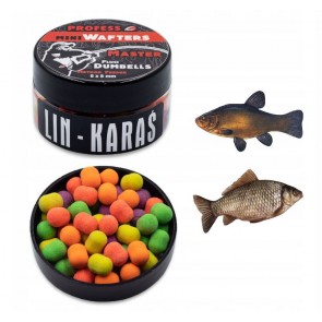 MINI Dumbell Wafters FLUO MASTER– leszcz