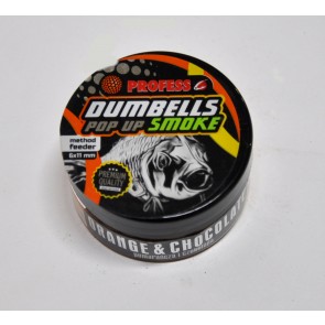 Pellet Dumbells PopUp Smoke Fluo 6x11 mm8g POMA-CZ