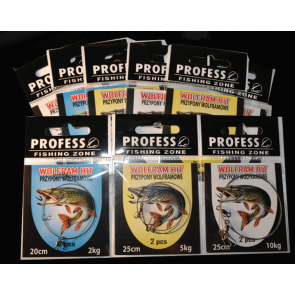 Przypon wolframowy 20cm 2 kg (2szt)