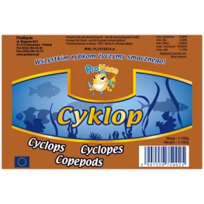 Cyklop mrożony (Oczlik) - tabliczka 100 g